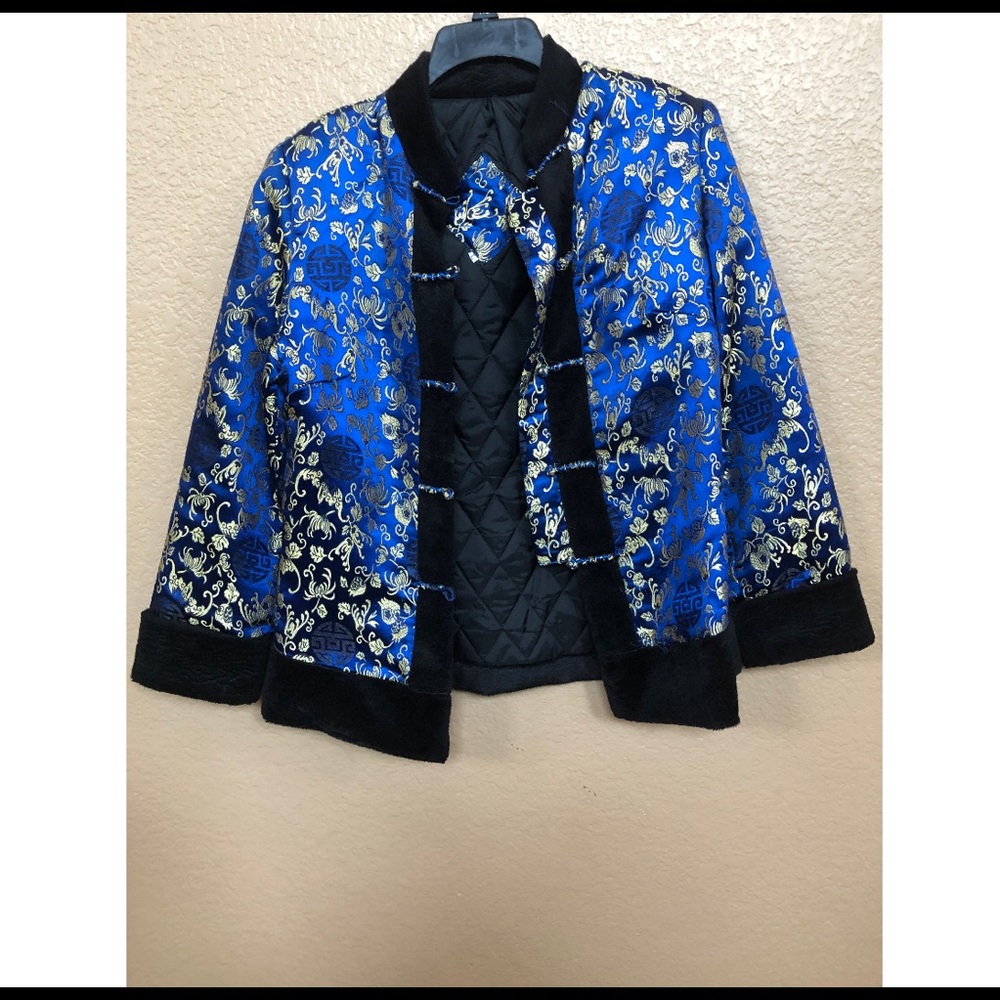 Blue jacket
